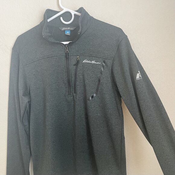 Eddie Bauer Sweater Mens Medium Green Pullover Gorpcore Outdoor Casual Fall - Picture 6 of 11